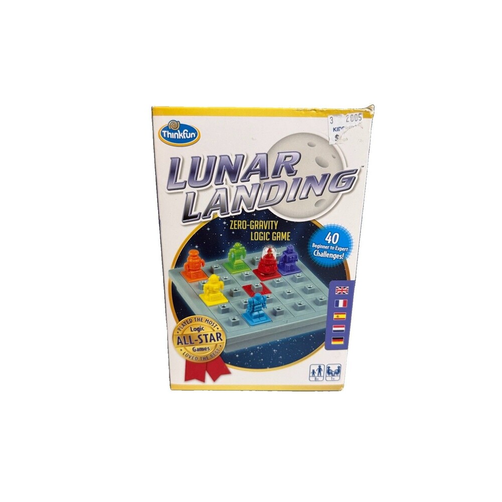 ThinkFun Lunar Landing Zero-Gravity Logic Game Brain Teaser 8+ Years Award